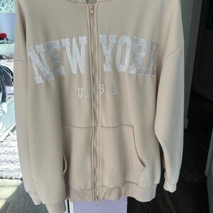 Beige Cozy Hoodie